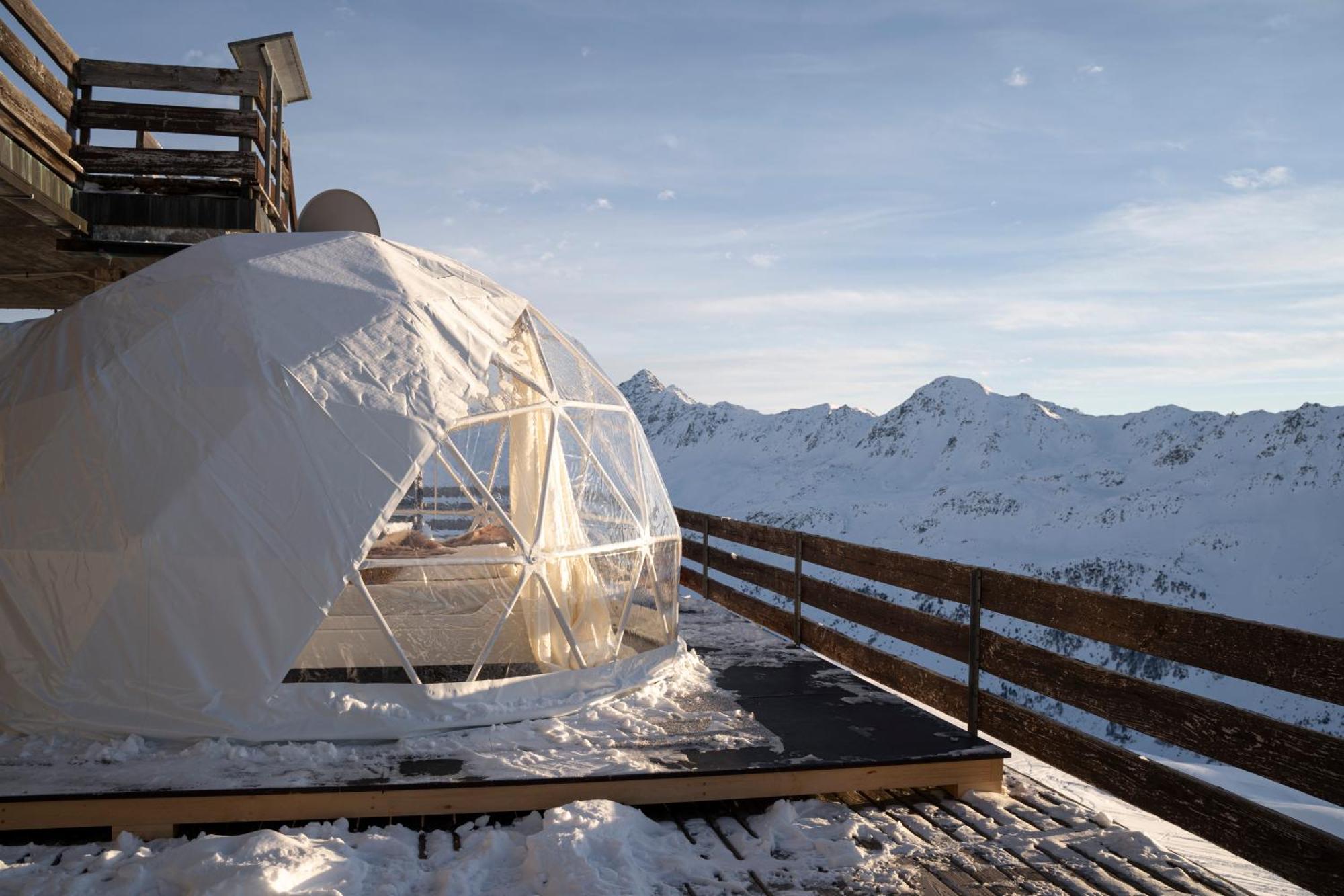 Berghotel Pischa Mountain Lodge Davos Luaran gambar